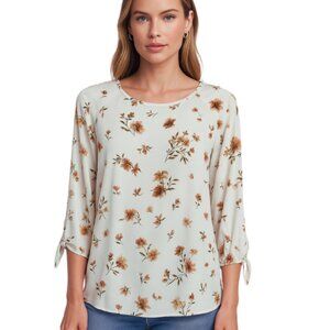 Stitch Fix X Papermoon Larie Tie Sleeve Blouse NWT Size Medium